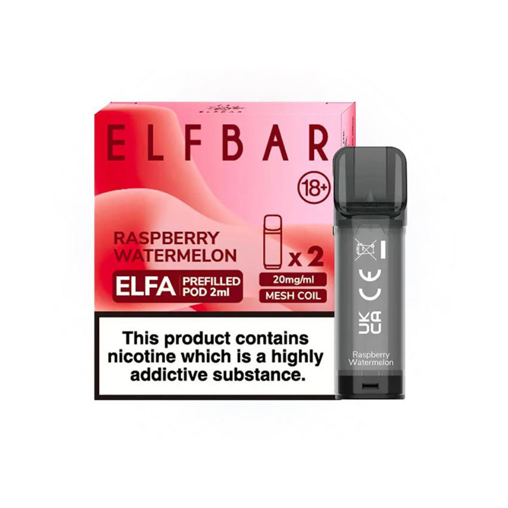 Elf Bar ELFA Raspberry Watermelon Pods (2 Pack)