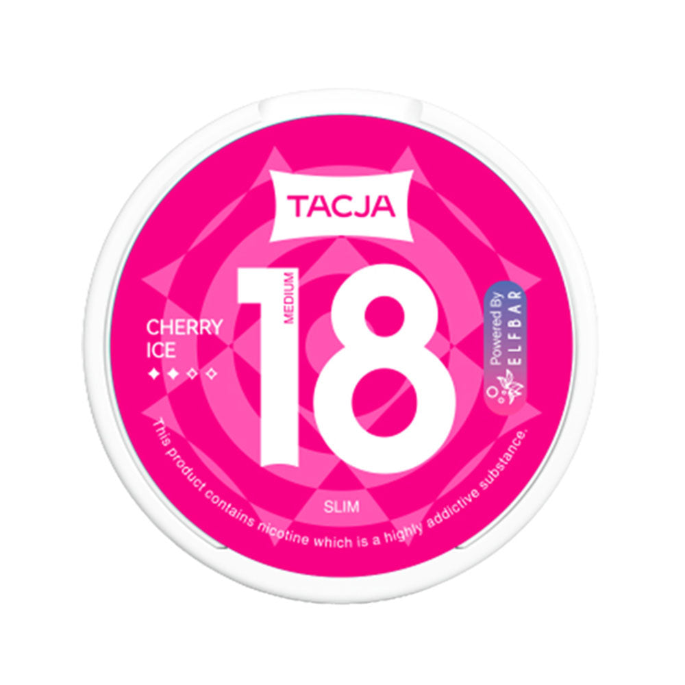Elf Bar TACJA Nicotine Pouches Mellow Cherry Ice