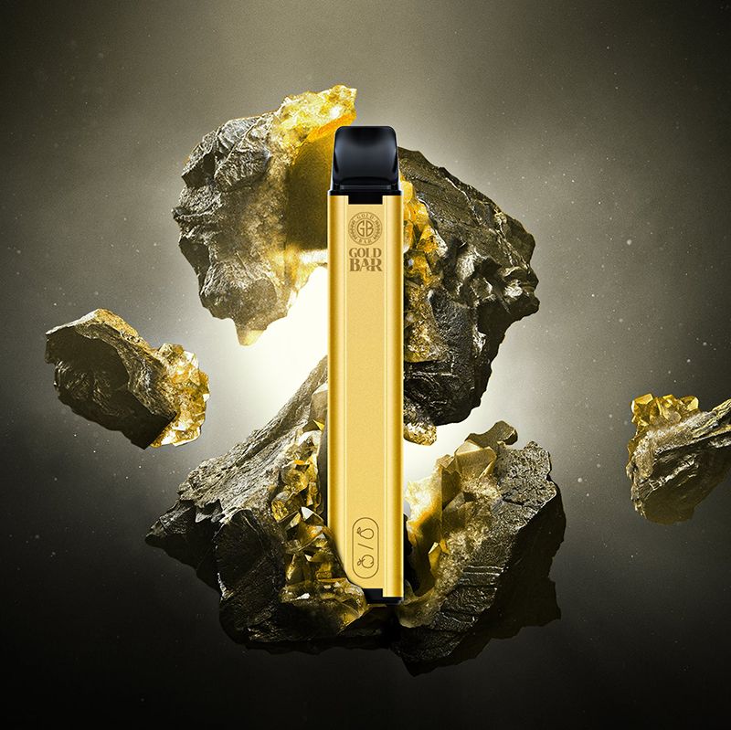 Vape Gold Gold Bar disposable vape with gold ore