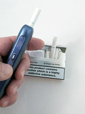 Side button control on the Neafs TEO device