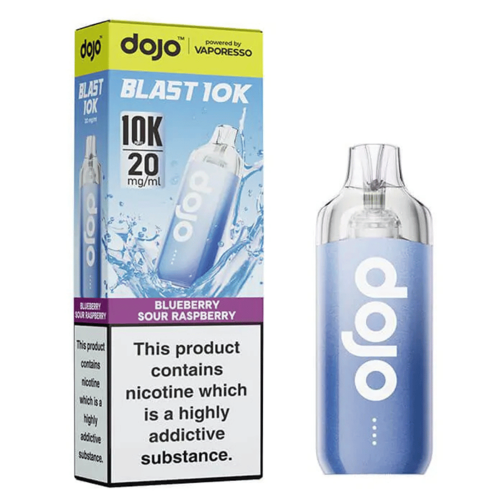 Vaporesso Dojo Blast 10k Prefilled Pod Kit Blueberry Sour Raspberry