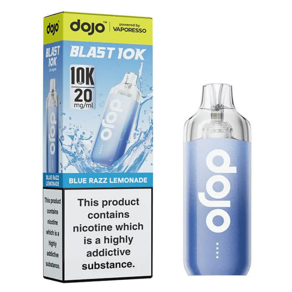Vaporesso Dojo Blast 10k Prefilled Pod Kit Blue Razz Lemonade