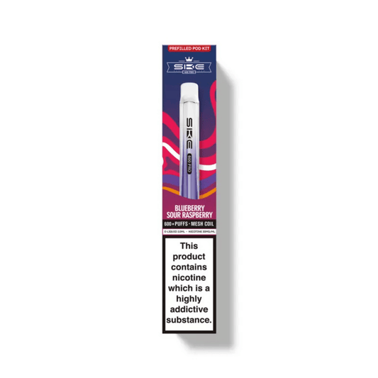 Blueberry Sour Raspberry Ske Crystal Pro 600 Prefilled Pod Kit