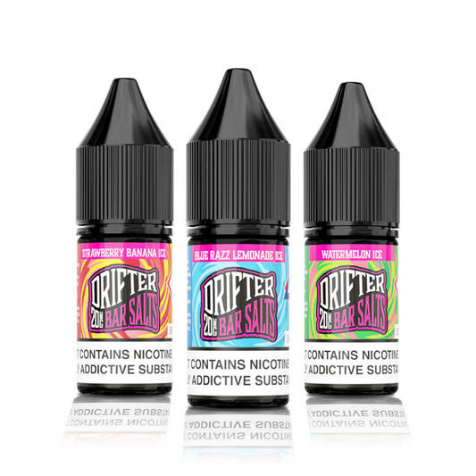 Drifter Bar Salt Nic Salt E Liquid Strawberry Raspberry Cherry