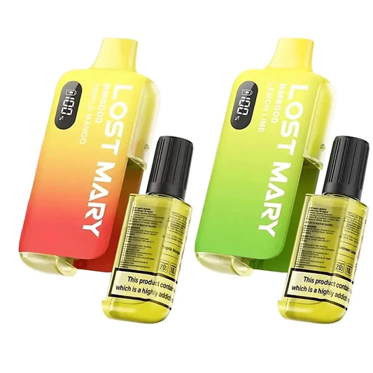 Lost Mary BM6000 Prefilled Pod Kit Raspberry Peach