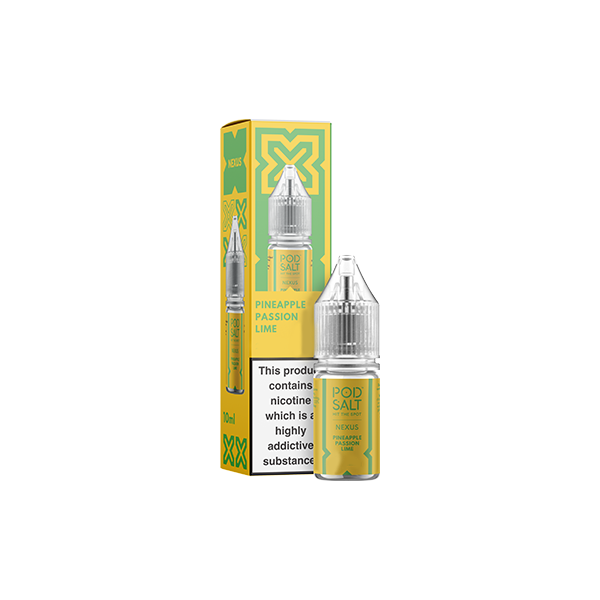 Pod Salt Nexus Pineapple Passion Lime E Liquid 10ml