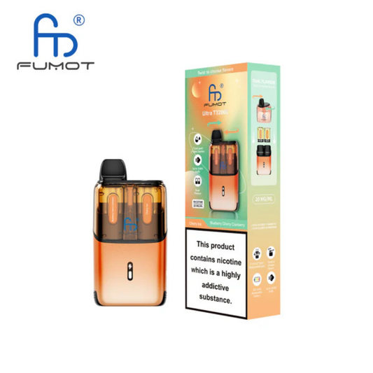 RandM Fumot T32000 Ultra Prefilled Pod Kit Cherry Ice / Blueberry Cherry Cranberry